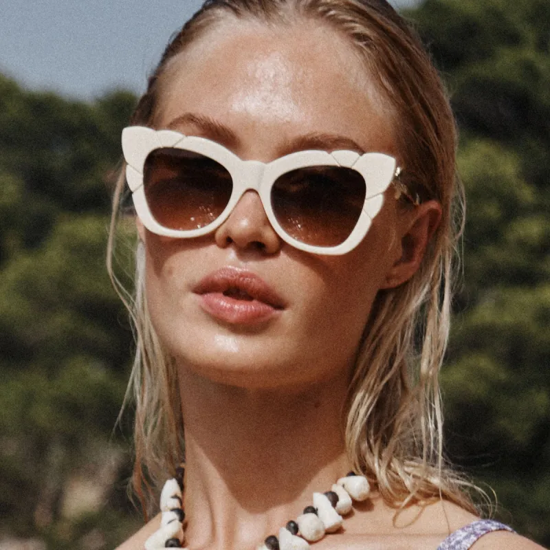 Marilyn with Brown Gradient Lens Sunglasses sold by Spell