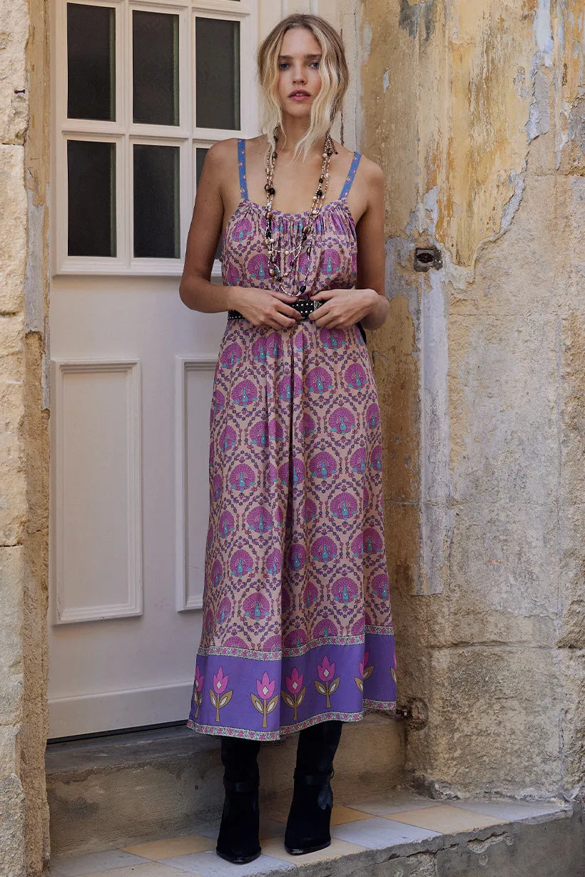 Château Strappy Midi Dress sold by Spell product image thumbnail 2