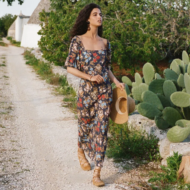 Flora Midi Dress sold by Spell