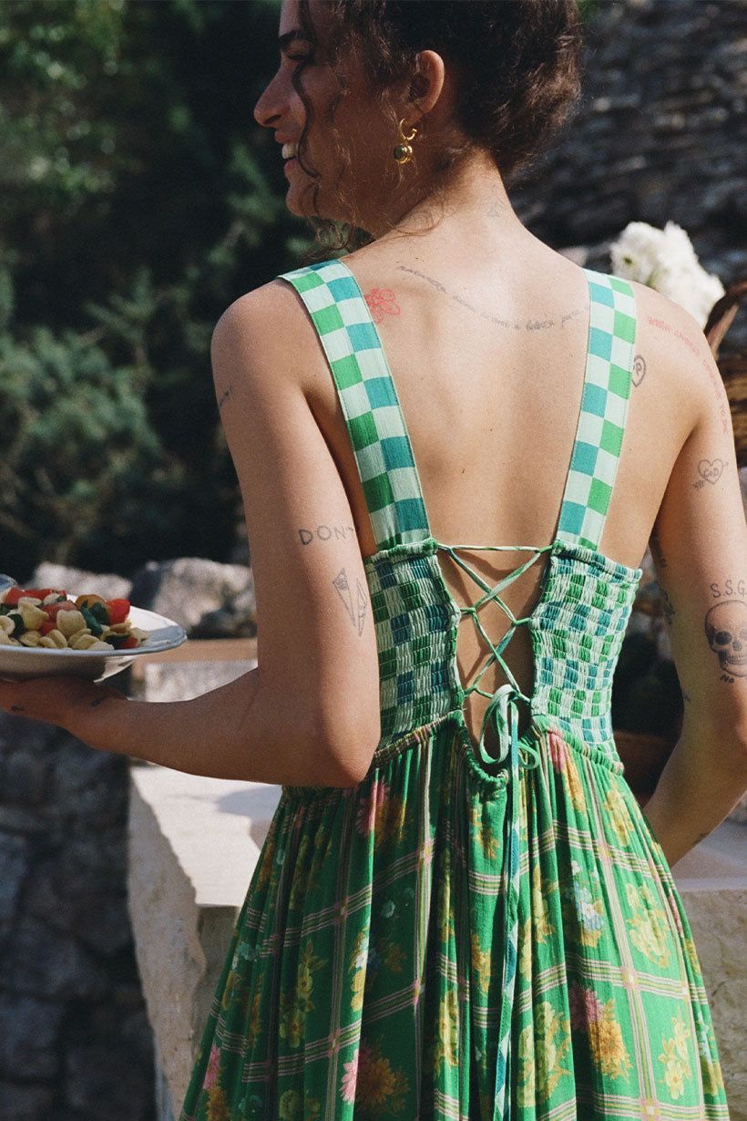 Flora Strappy Maxi Dress sold by Spell product image thumbnail 4