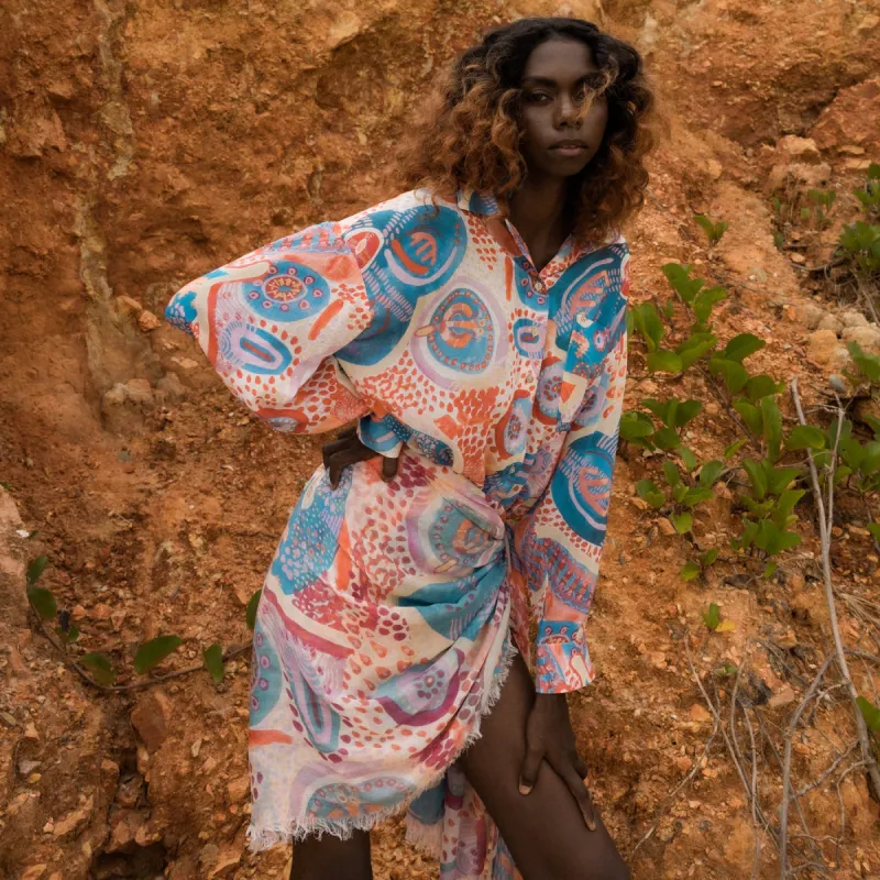 Evelyn Travel Scarf sold by Spell