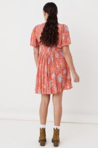 Meadowland Flutter Sleeve Mini Dress sold by Spell