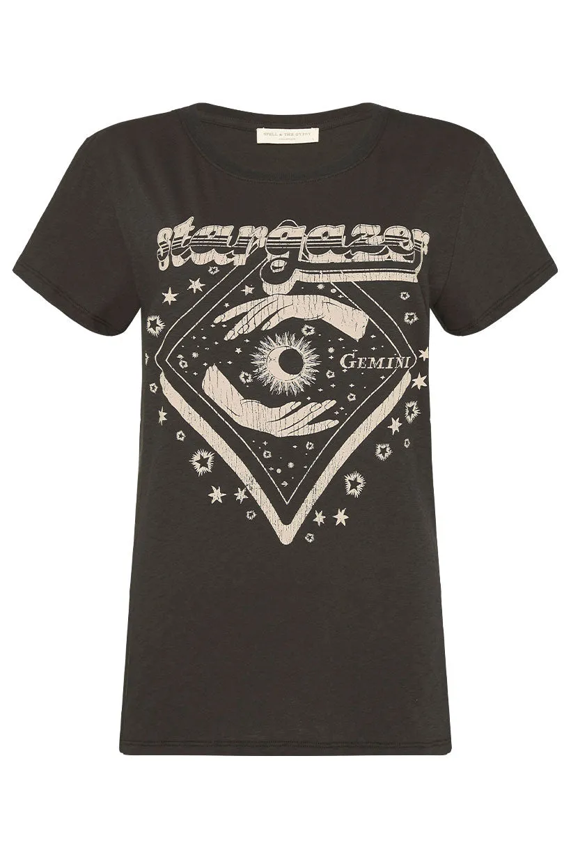Gemini Stargazer Tee sold by Spell product image thumbnail 5