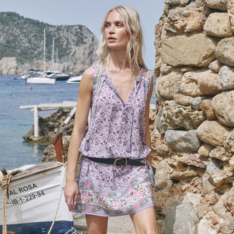 Sienna Sleeveless Tunic Dress sold by Spell