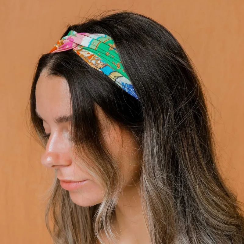 Maddelena Soft Wrap Headband made by Spell