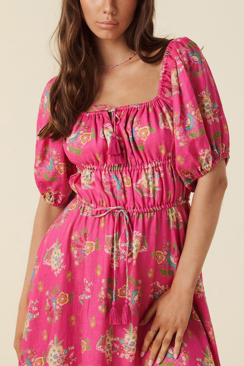 Solstice Linen Soiree Dress sold by Spell product image thumbnail 7