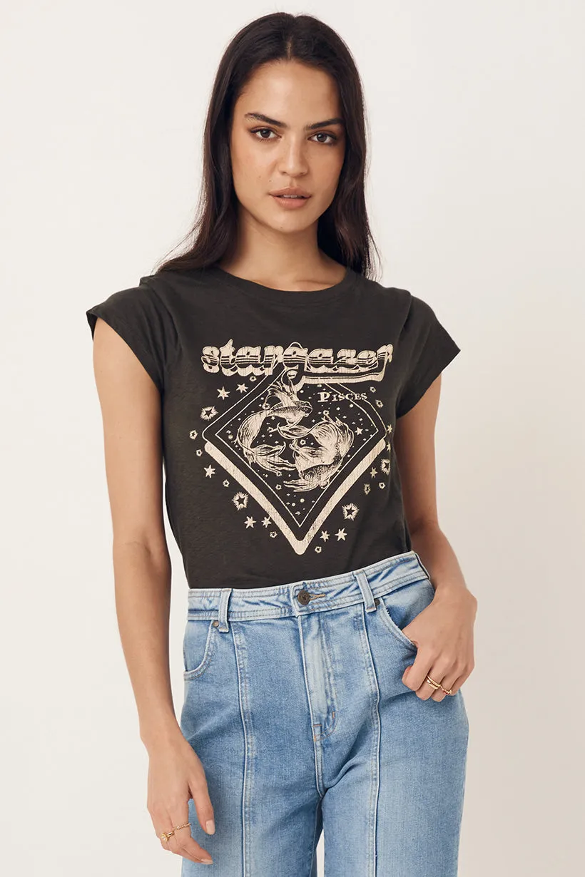 Pisces Stargazer Tee sold by Spell product image thumbnail 2
