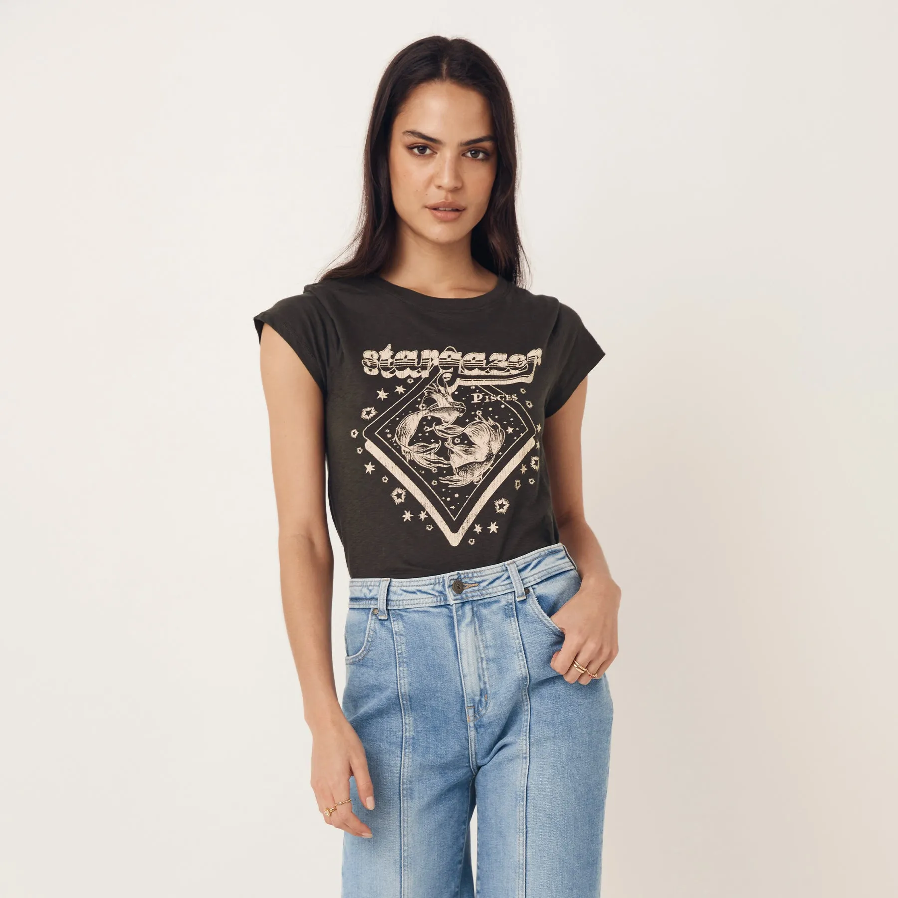 Pisces Stargazer Tee sold by Spell