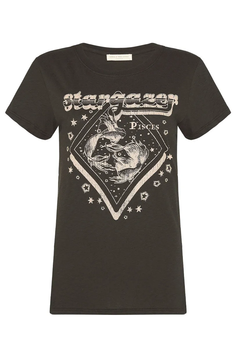 Pisces Stargazer Tee sold by Spell product image thumbnail 5