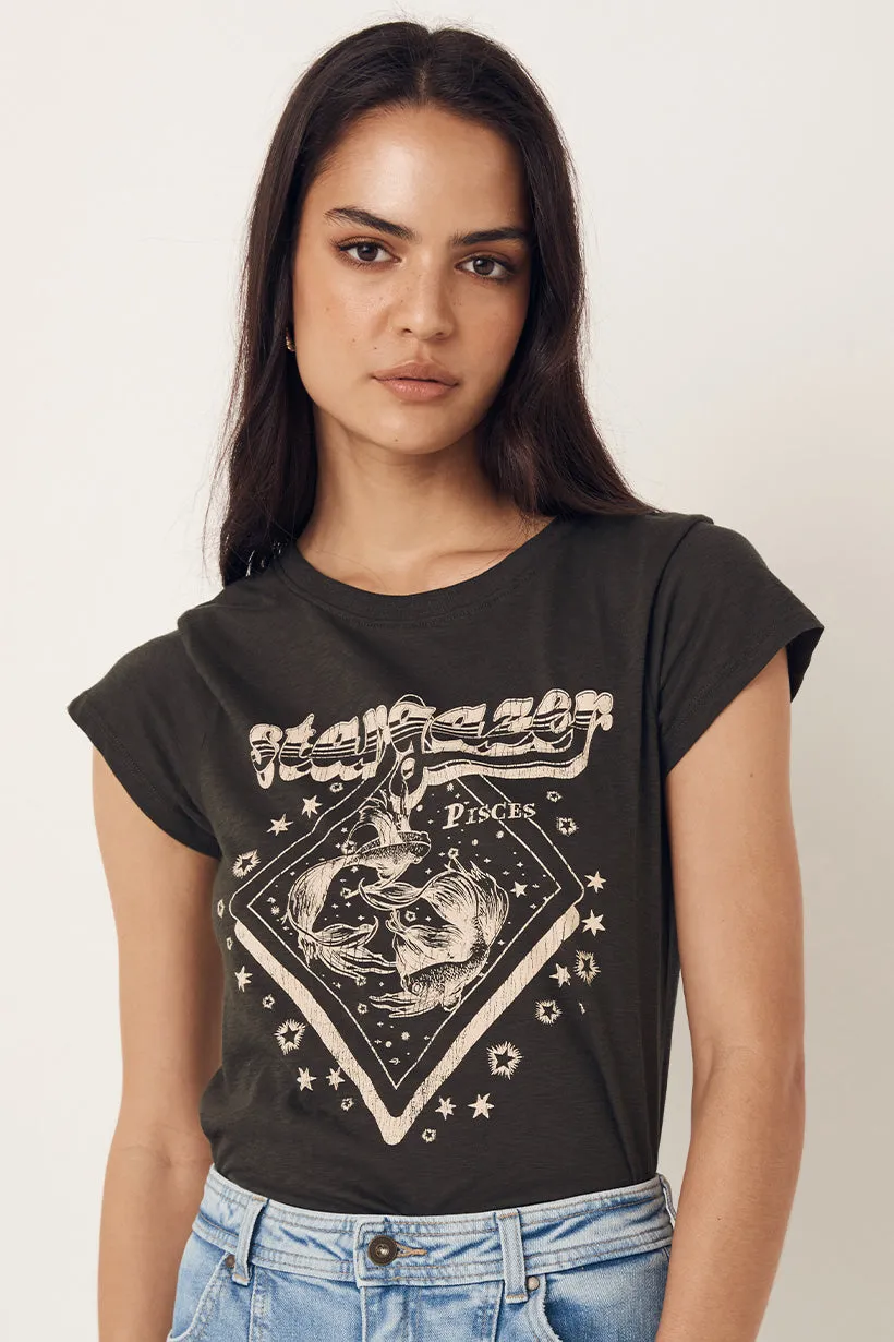 Pisces Stargazer Tee sold by Spell product image thumbnail 3