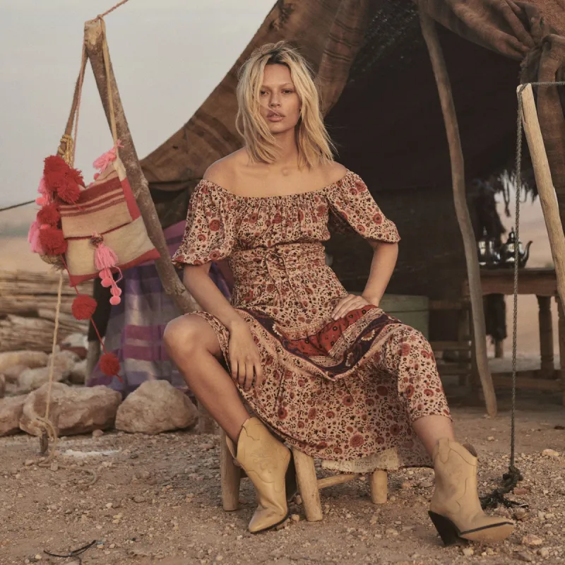 Lady Untamed Midi Dress sold by Spell