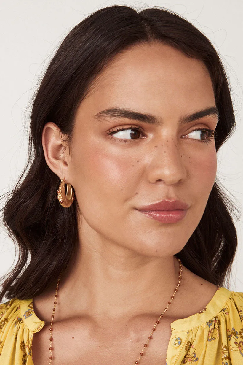 Desert Flower Stone Earrings sold by Spell product image thumbnail 4