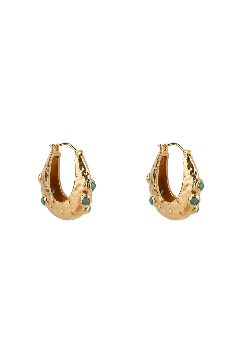 Desert Flower Stone Earrings sold by Spell product image thumbnail 4