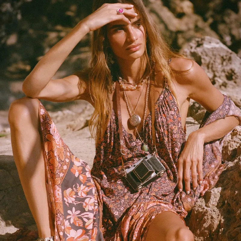 Love Jetty Strappy Maxi Dress made by Spell