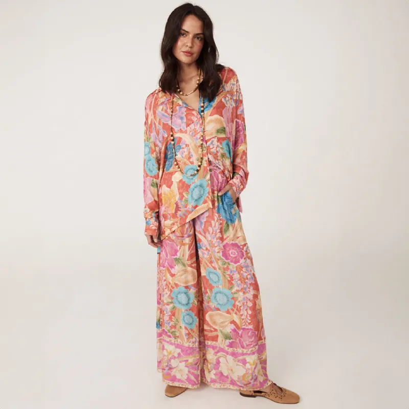 Painter's Garden Wide Leg Pant sold by Spell