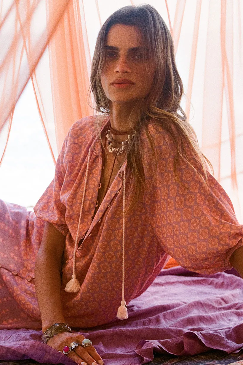 Sweet Nothings Button Through Tunic Dress sold by Spell product image thumbnail 3