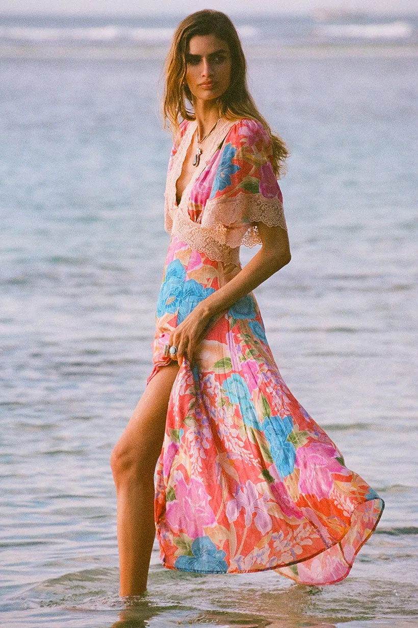 Painter's Garden Lace Maxi Dress sold by Spell product image thumbnail 3