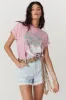 Peaches Biker Tee sold by Spell