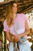 Peaches Biker Tee sold by Spell