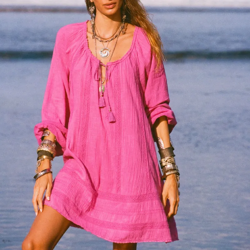 Serendipity Lace Tunic Dress sold by Spell