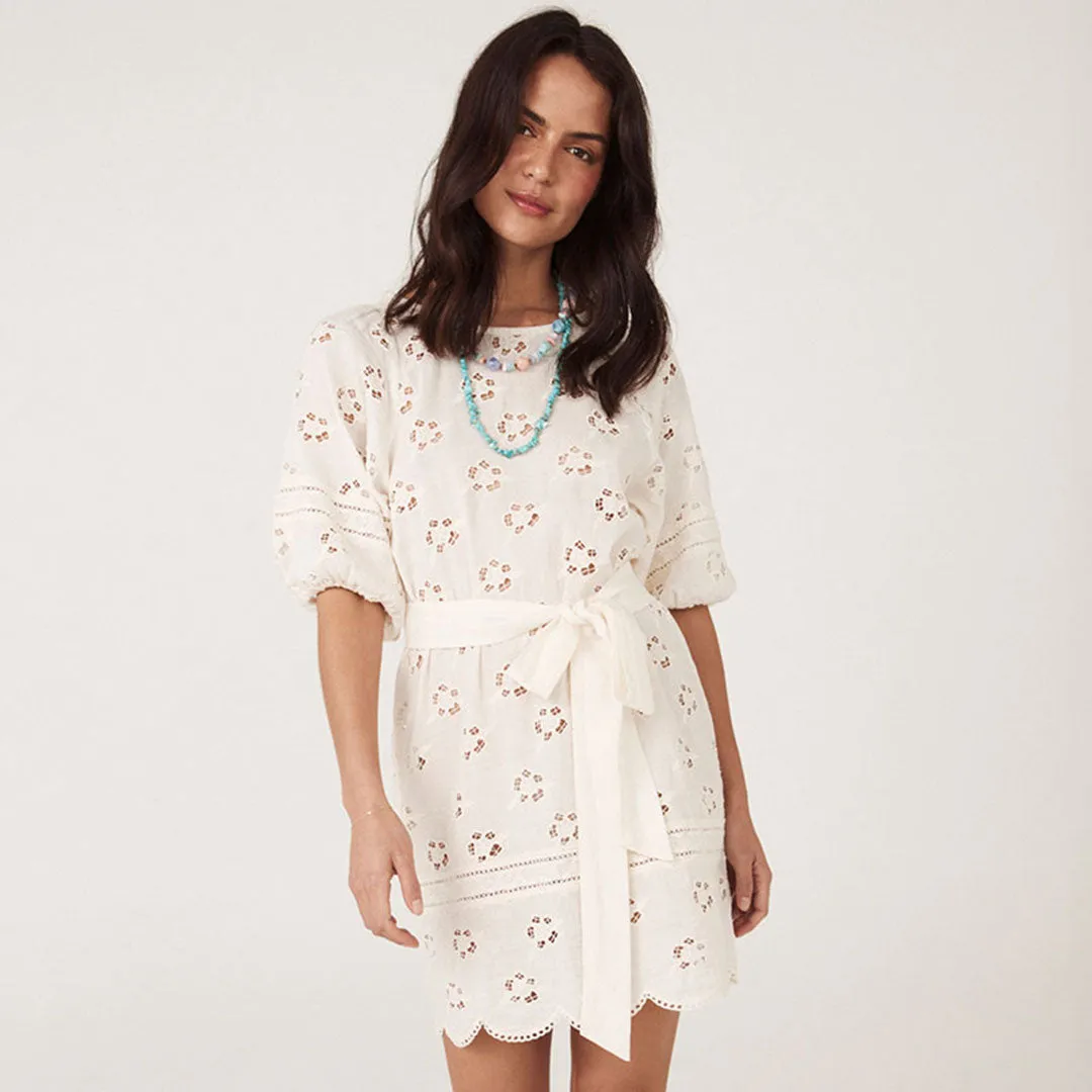 Love Note Broderie Tunic Dress sold by Spell