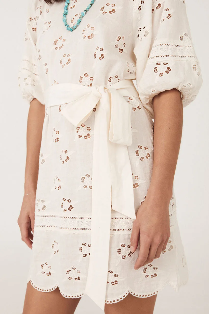 Love Note Broderie Tunic Dress sold by Spell product image thumbnail 4