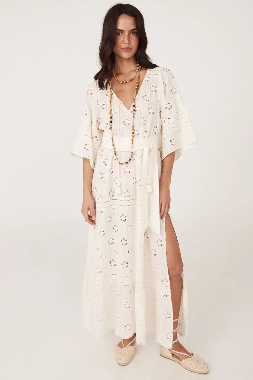 Love Note Broderie Gown sold by Spell product image thumbnail 2