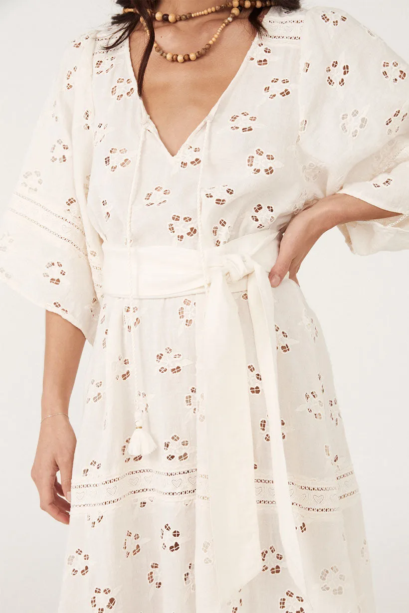 Love Note Broderie Gown sold by Spell product image thumbnail 3