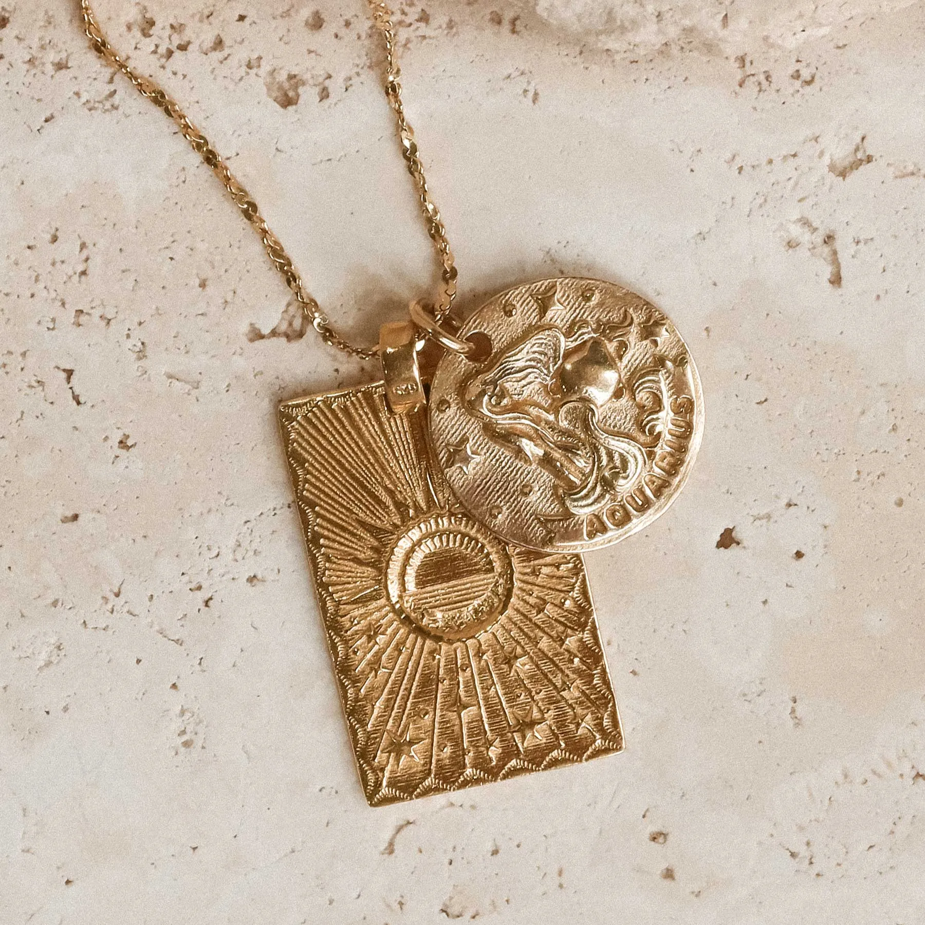 Stargazer Zodiac Necklace - Gold sold by Spell product image thumbnail 3