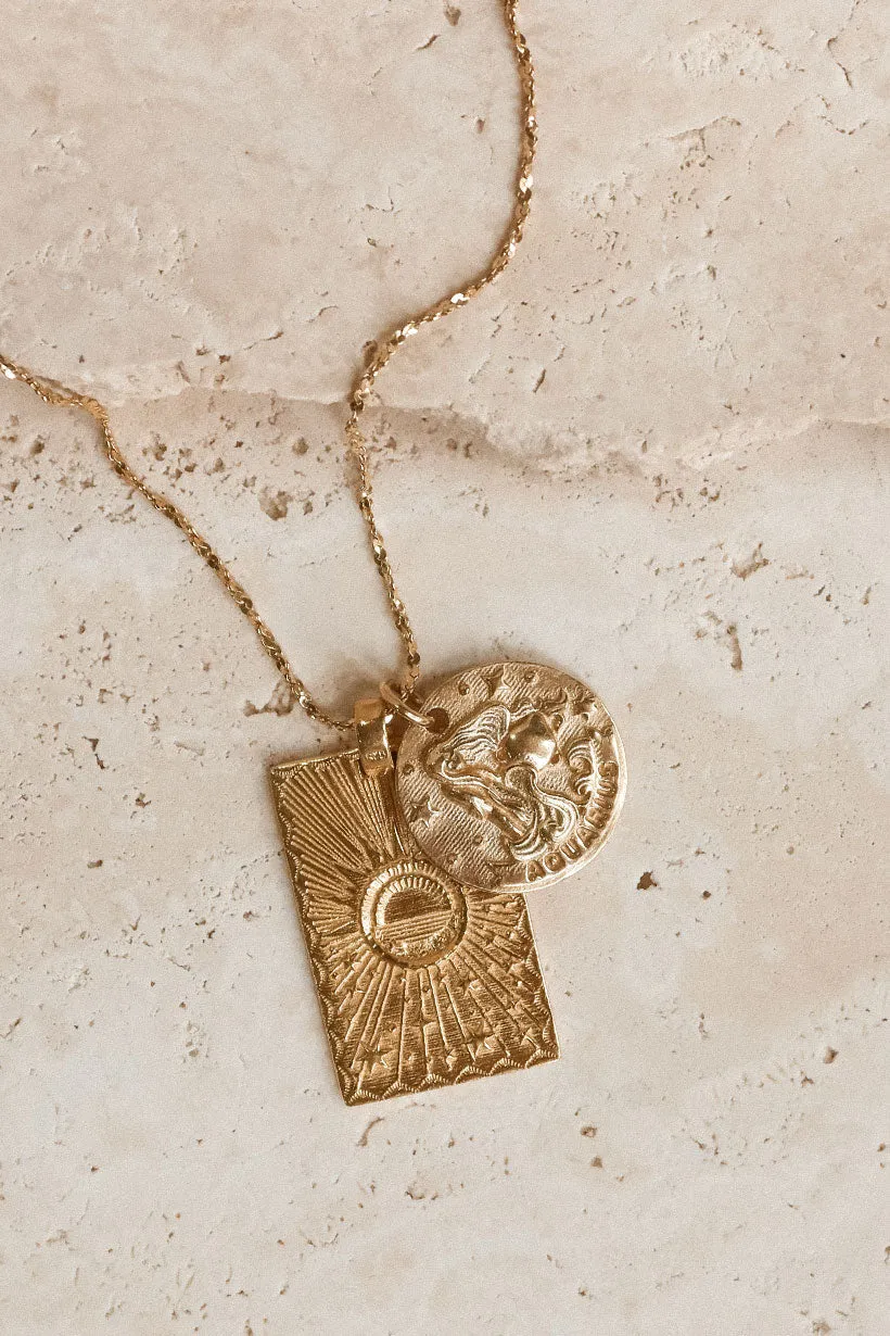 Stargazer Zodiac Necklace - Gold sold by Spell product image thumbnail 4