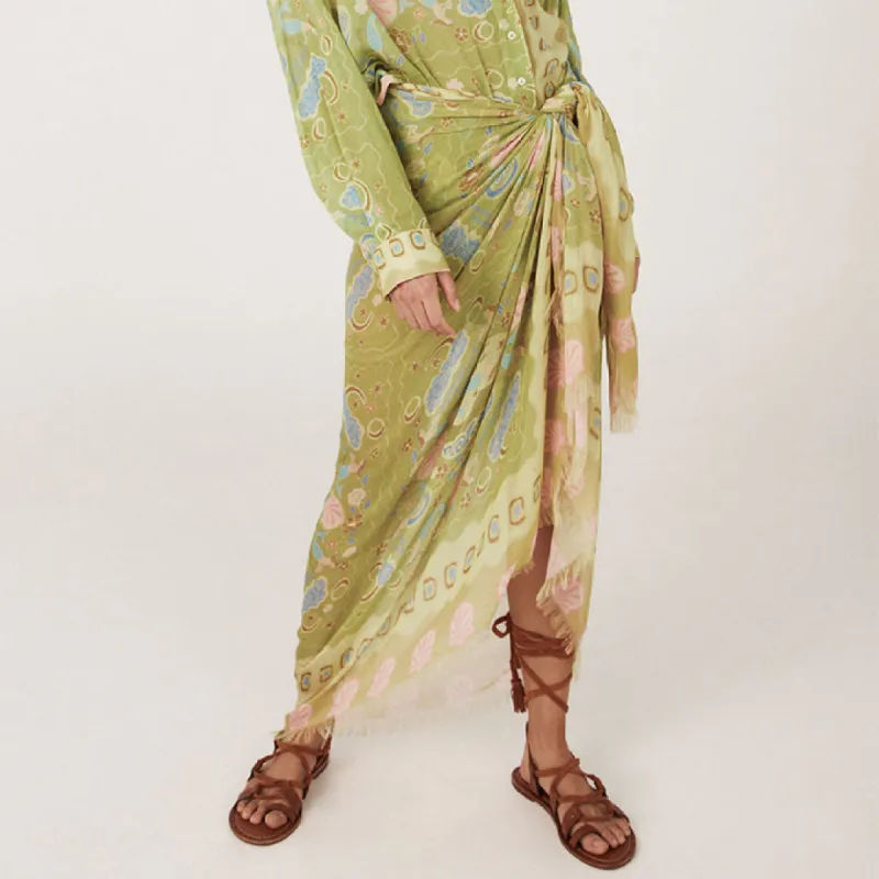 Aquarius Travel Scarf made by Spell