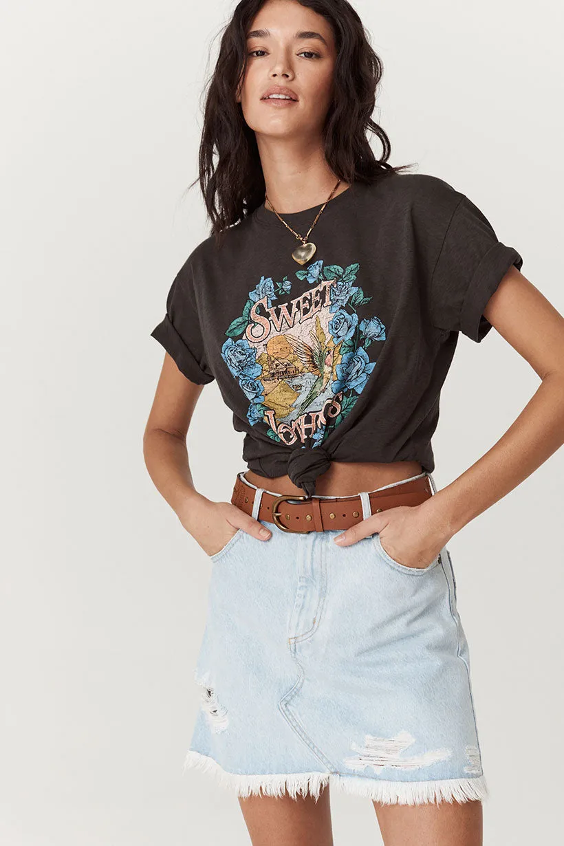 Daydreamer Denim Mini Skirt sold by Spell product image thumbnail 5