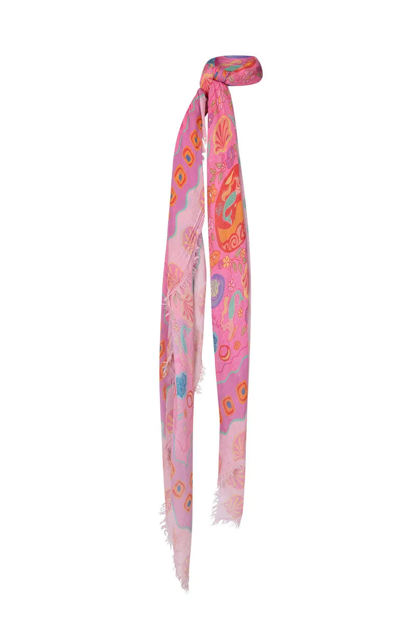 Aquarius Travel Scarf sold by Spell product image thumbnail 4