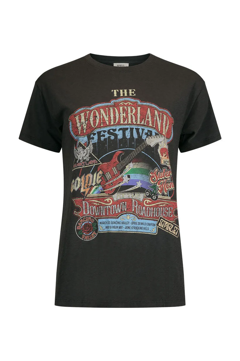Wonderland Biker Tee sold by Spell product image thumbnail 5