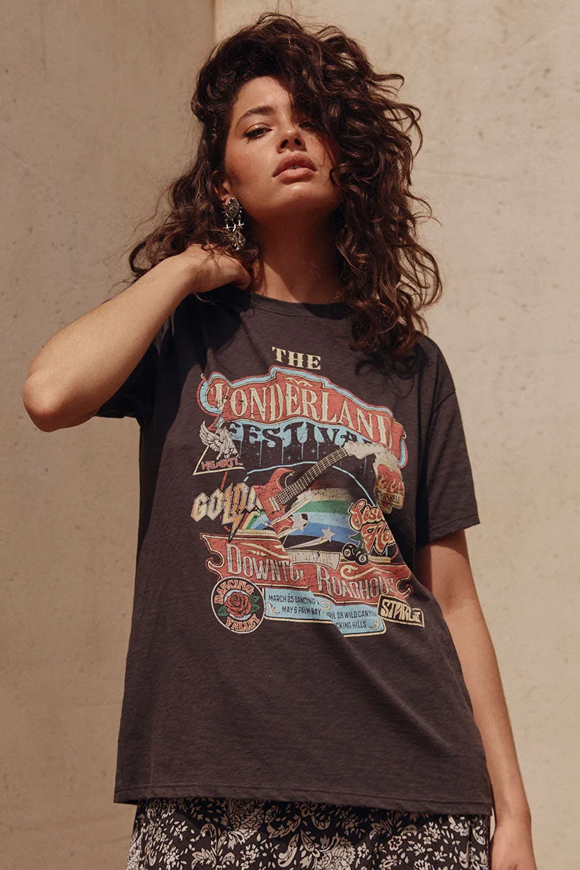Wonderland Biker Tee sold by Spell product image thumbnail 2
