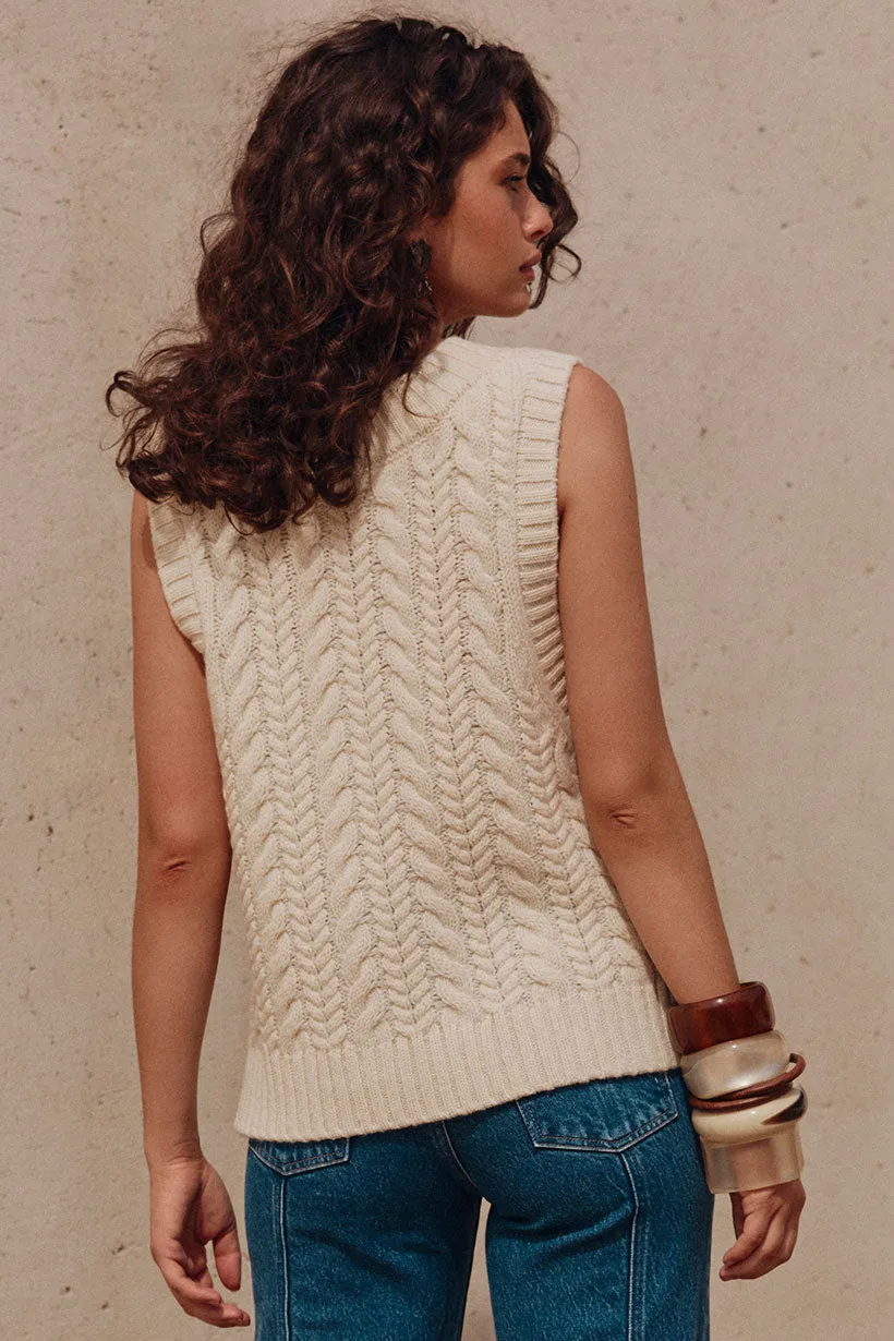 Rolling Hills Knit Vest sold by Spell product image thumbnail 5
