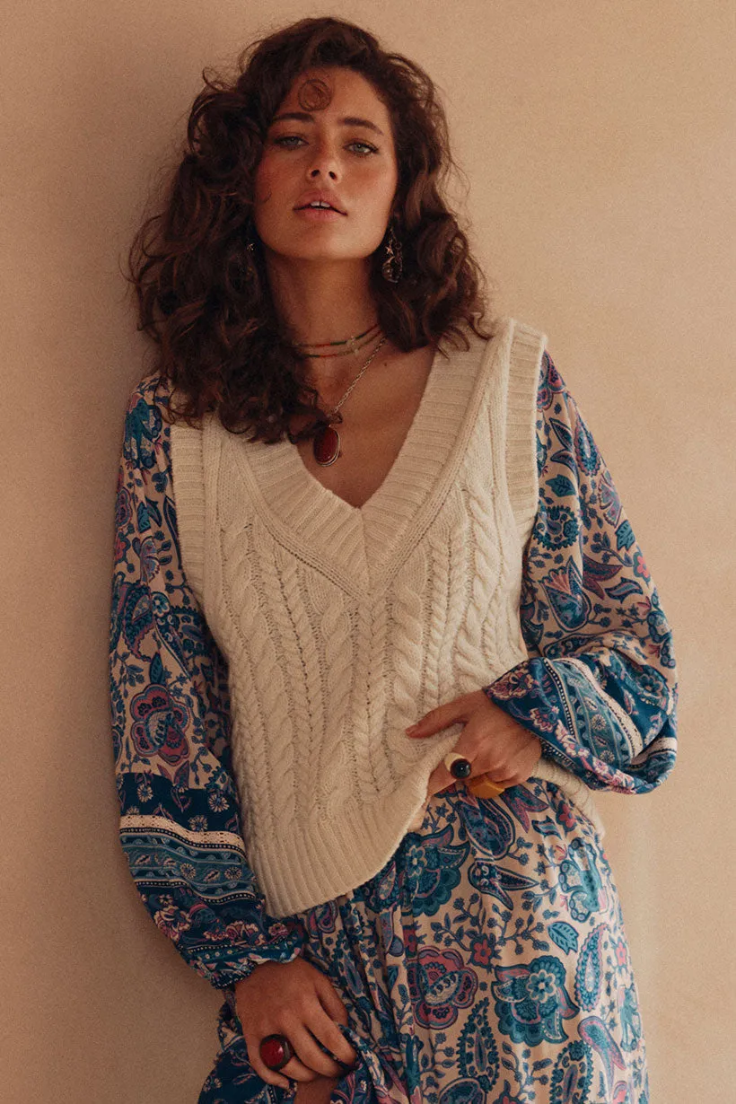 Rolling Hills Knit Vest sold by Spell product image thumbnail 2