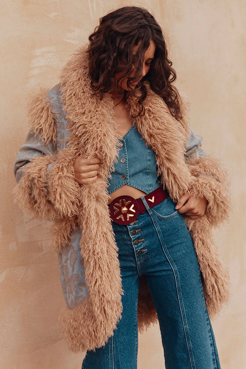 Starlet Jacquard Coat sold by Spell product image thumbnail 3