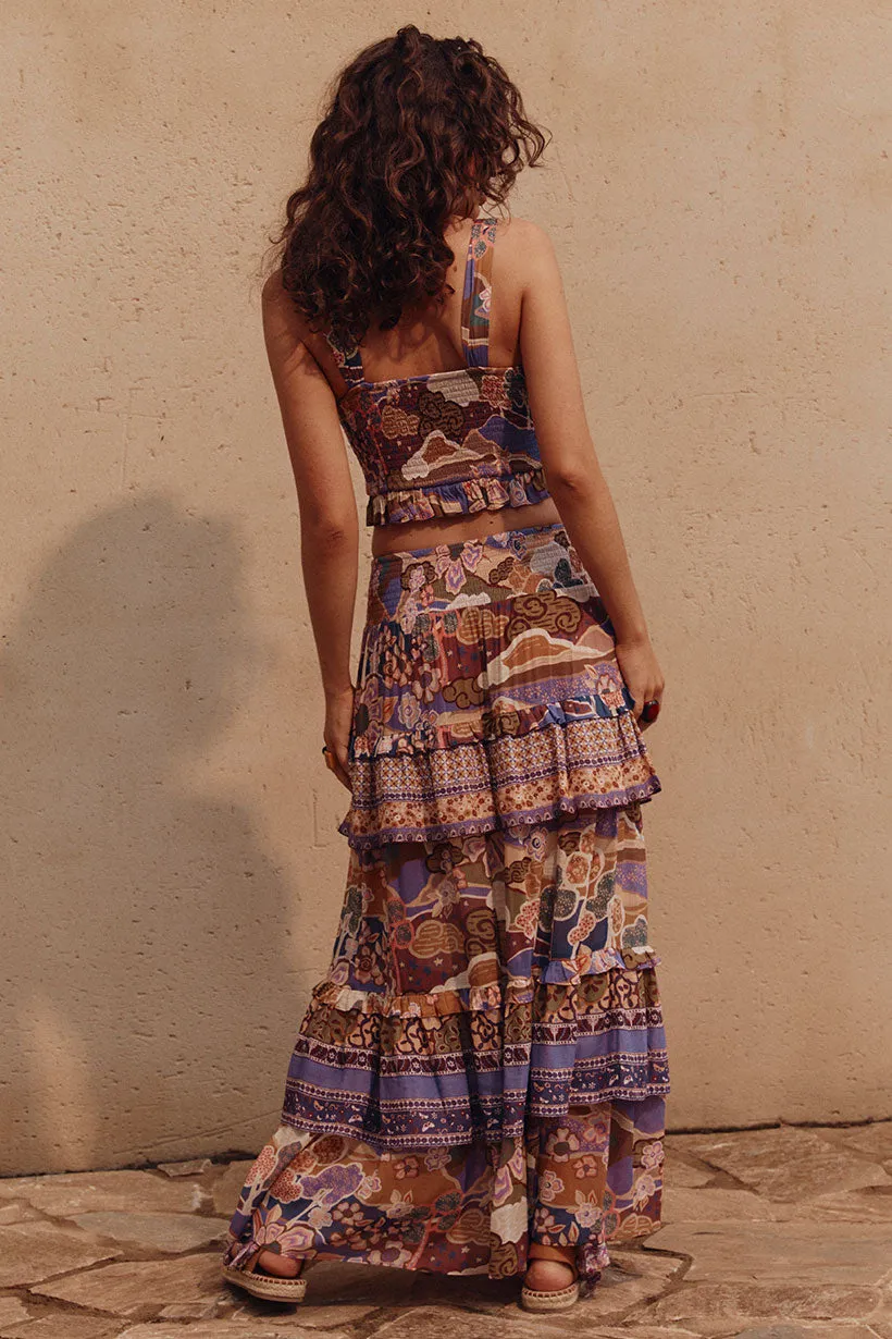 Dancing Valley Ra-Ra Maxi Skirt sold by Spell product image thumbnail 4