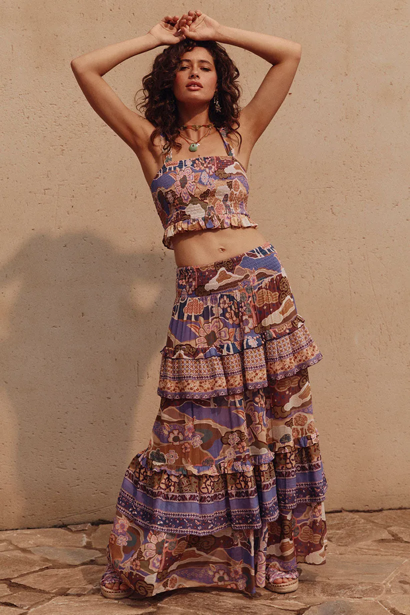 Dancing Valley Ra-Ra Maxi Skirt sold by Spell product image thumbnail 3