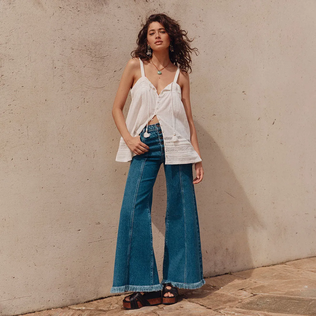 Rocker Denim Flares sold by Spell