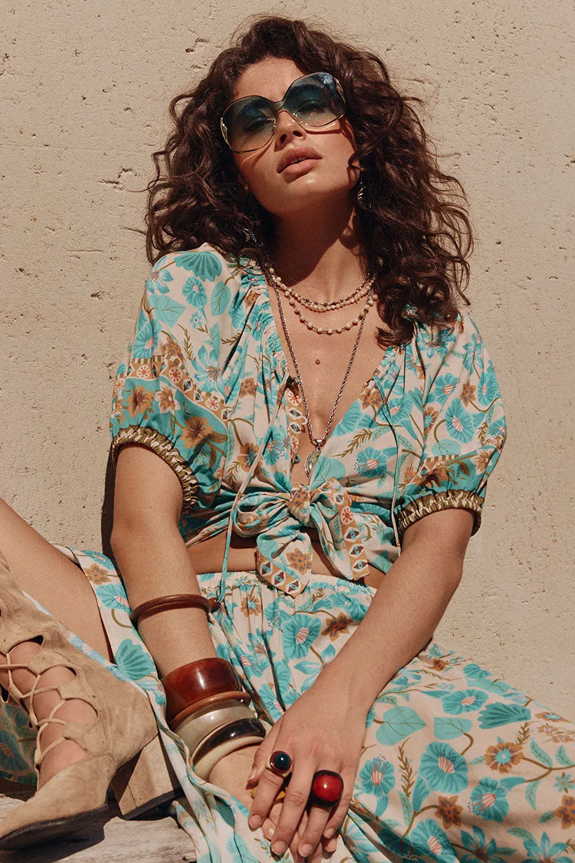 Goldie Short Sleeve Blouse sold by Spell product image thumbnail 4