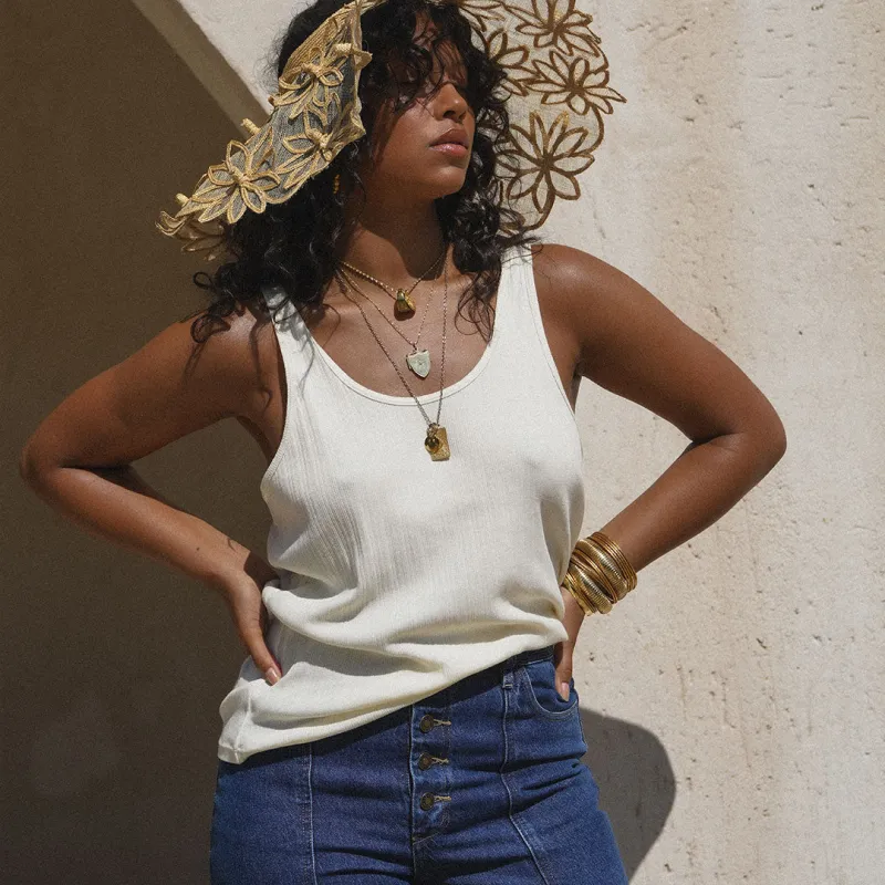 With The Band Singlet sold by Spell