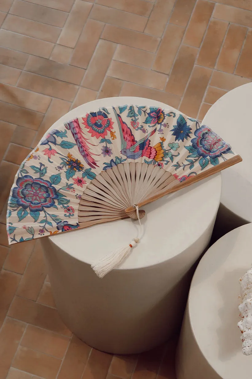 Lovebird Handheld Fan sold by Spell product image thumbnail 3