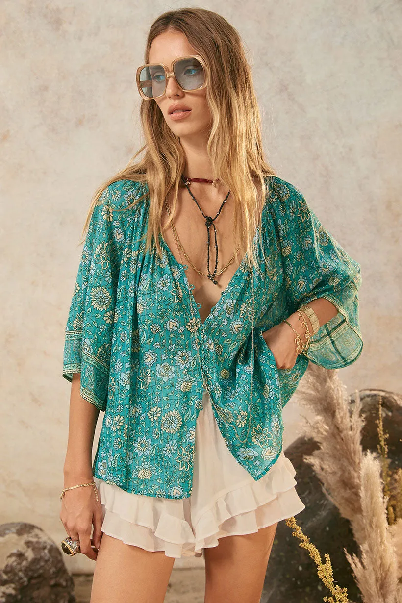 Elysian Short Sleeve Blouse sold by Spell product image thumbnail 5