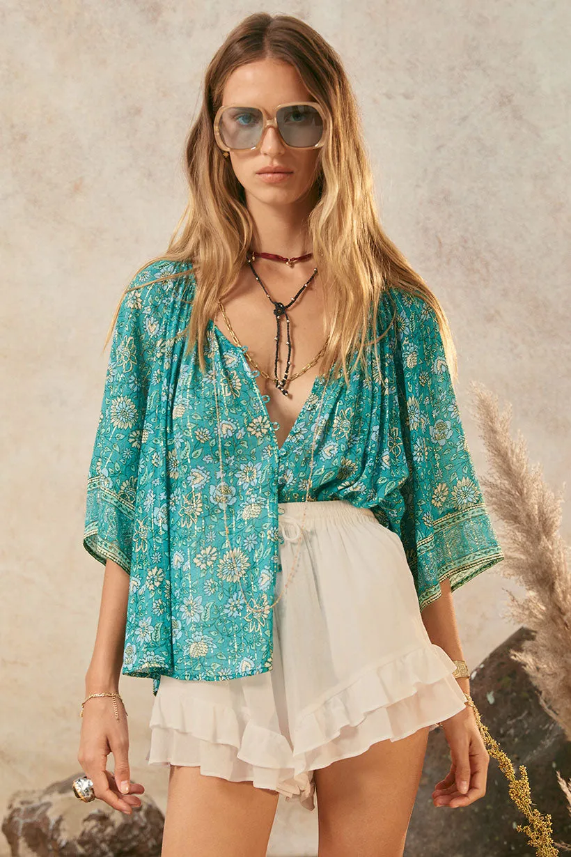 Elysian Short Sleeve Blouse sold by Spell product image thumbnail 4