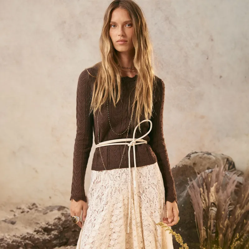 Lou Lou Knit Top sold by Spell