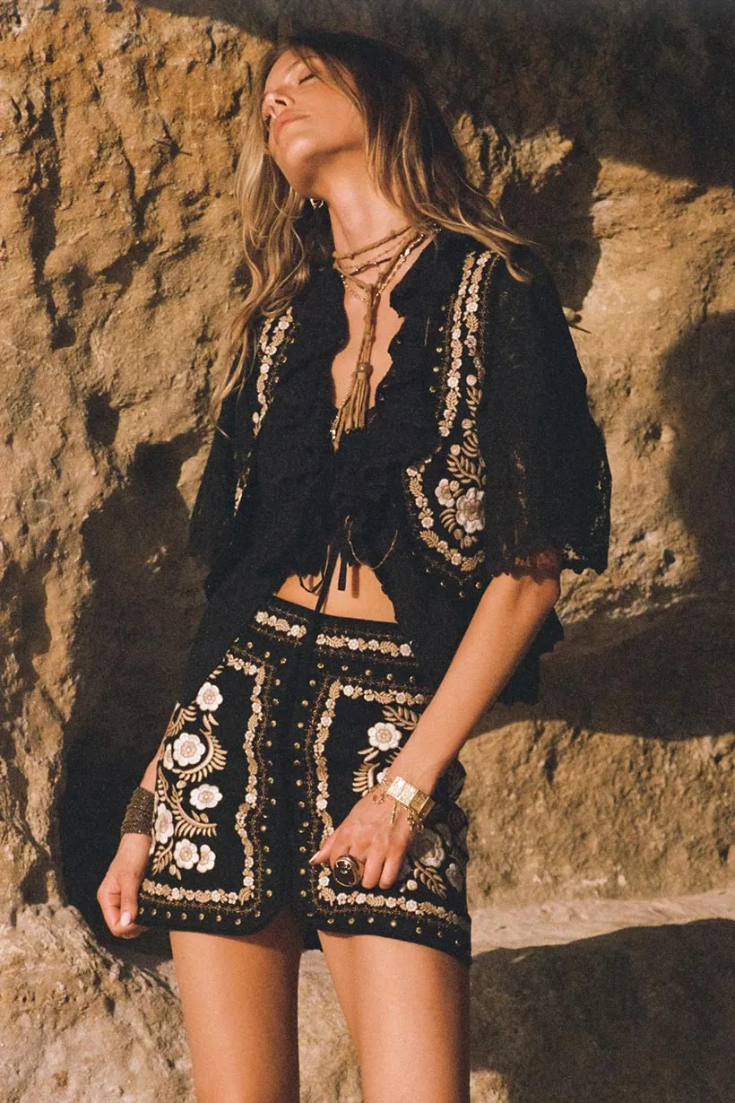 Lux Lisbon Lace Blouse sold by Spell product image thumbnail 3