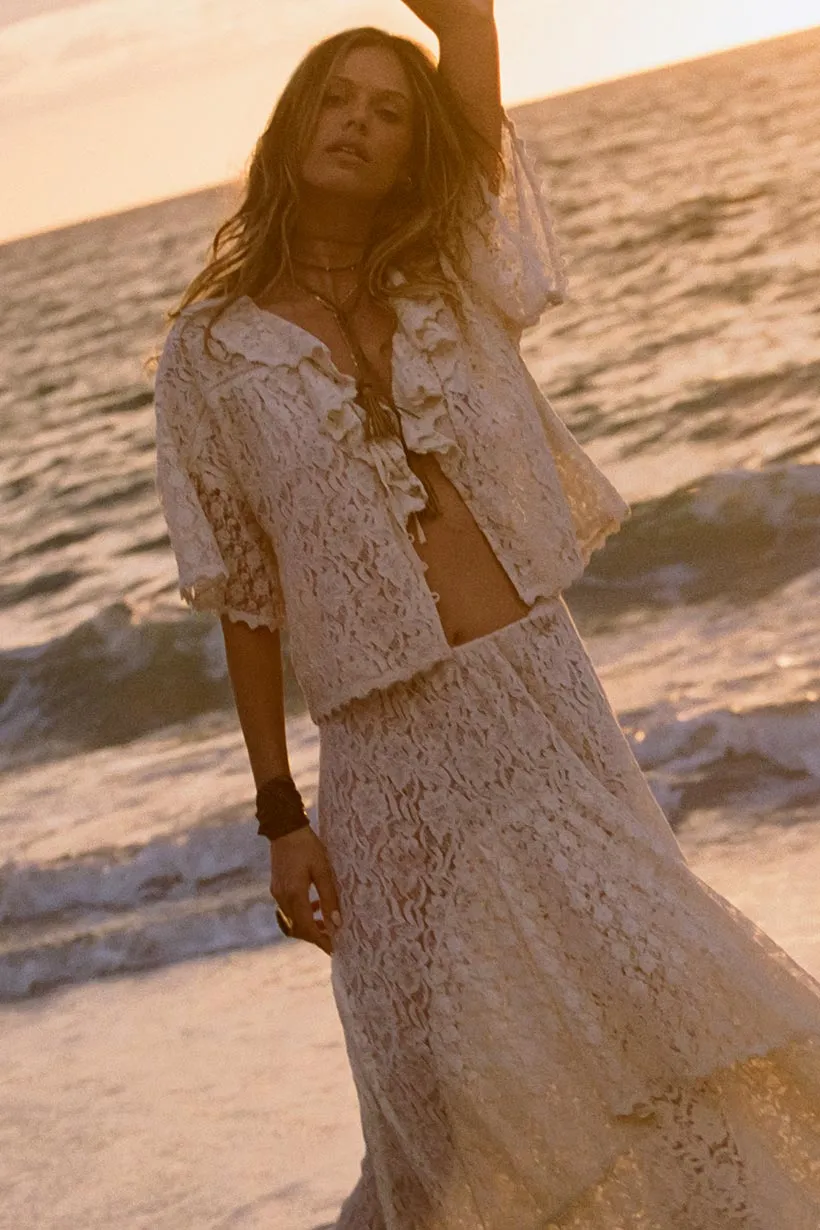 Lux Lisbon Lace Blouse sold by Spell product image thumbnail 4