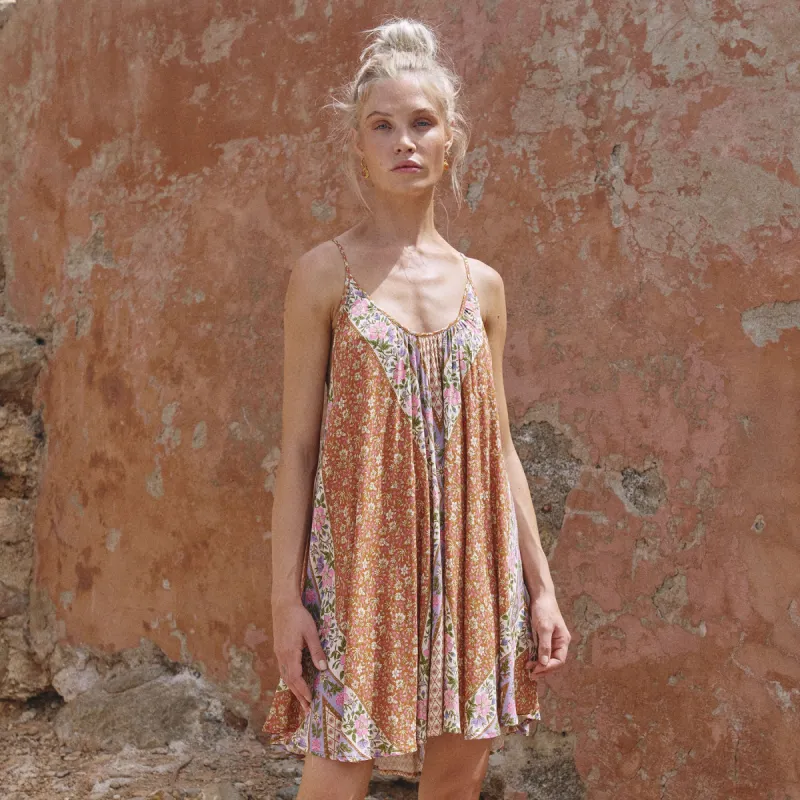 Sienna Strappy Mini Dress sold by Spell